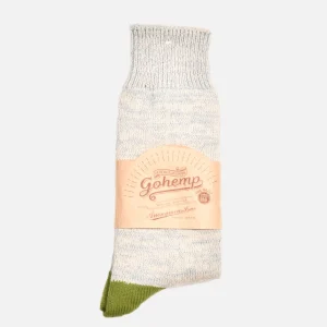 ANONYMOUS ISM Chaussettes | Chaussettes Embroidery Vert