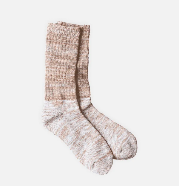 YAHAE Chaussettes | Chaussettes Pile Brown