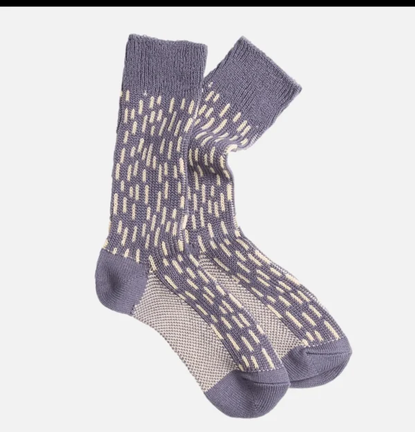 ROTOTO Chaussettes | Chaussettes Raindrop Blue