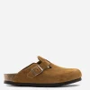 BIRKENSTOCK Sandales | Sandales | Chaussures Boston Mink Suede Normale