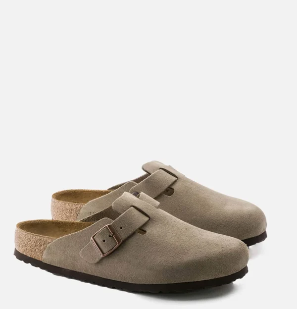 BIRKENSTOCK Sandales | Sandales | Chaussures Boston Taupe Etroite