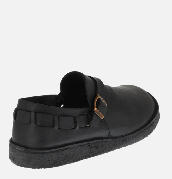 YOGI FOOTWEAR Autres | Mocassins | Chaussures Corso Buckle Monk Black