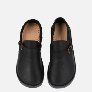 YOGI FOOTWEAR Autres | Mocassins | Chaussures Corso Buckle Monk Black