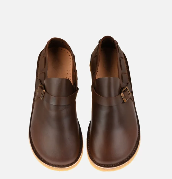 YOGI FOOTWEAR Autres | Mocassins | Chaussures Corso Buckle Monk Brown