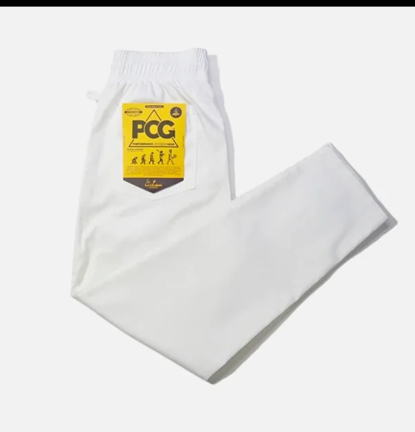 COOKMAN Work Pants | Chef Pant Bloom White