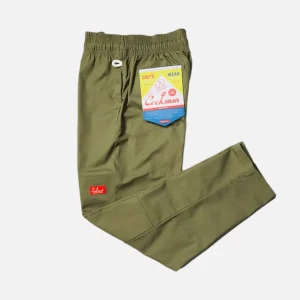 COOKMAN Work Pants | Chef Pant Double Knee Olive