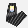 COOKMAN Work Pants | Chef Pant Duck Stripe Black