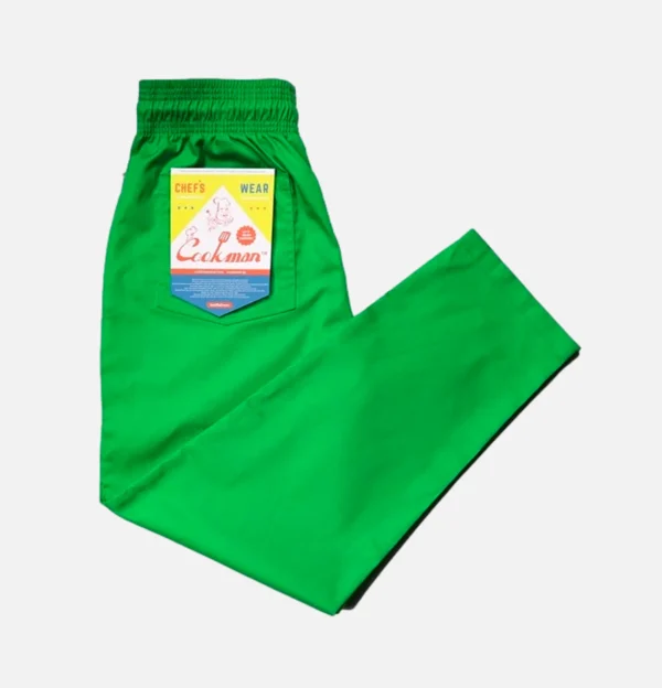 COOKMAN Work Pants | Chef Pant Jalapeno Green