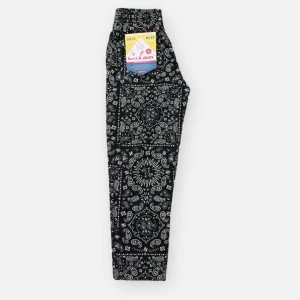 COOKMAN Work Pants | Chef Pant Paisley Black