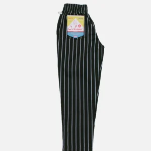 COOKMAN Work Pants | Chef Pant Stripe Black