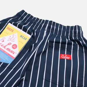 COOKMAN Work Pants | Chef Pant Stripe Navy