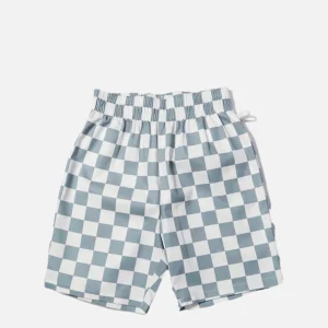 COOKMAN Shorts | Chef Short Checker Gray