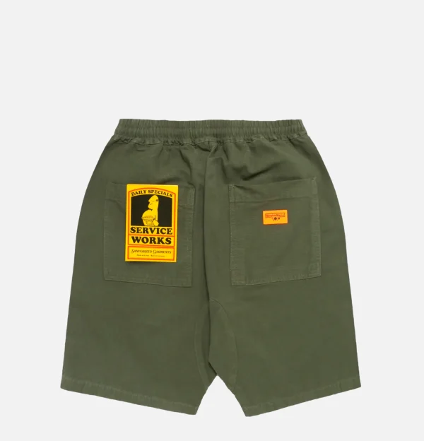 SERVICE WORKS Shorts | Chef Short Olive