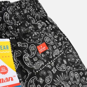 COOKMAN Shorts | Chef Short Paisley Black