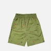 COOKMAN Shorts | Chef Short Sauce Splash Olive