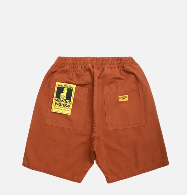 SERVICE WORKS Shorts | Chef Short Terracotta