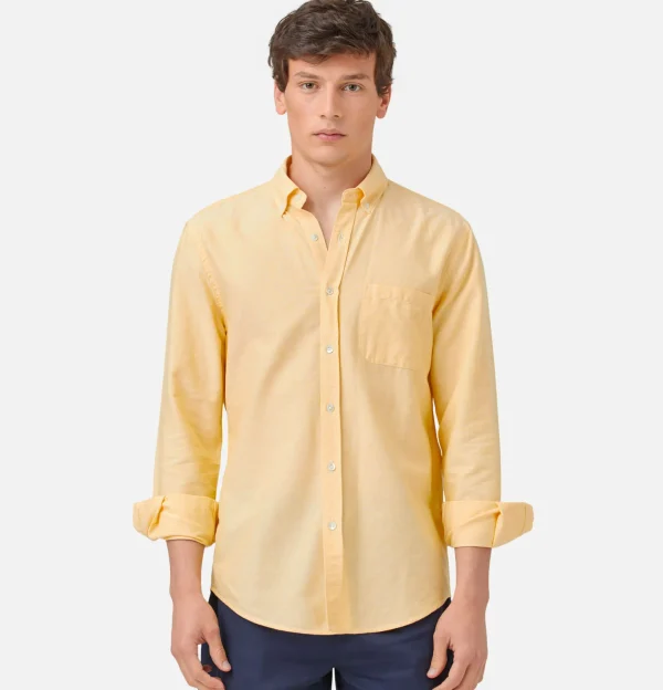 PORTUGUESE FLANNEL Chemises | Chemise Belavista Yellow