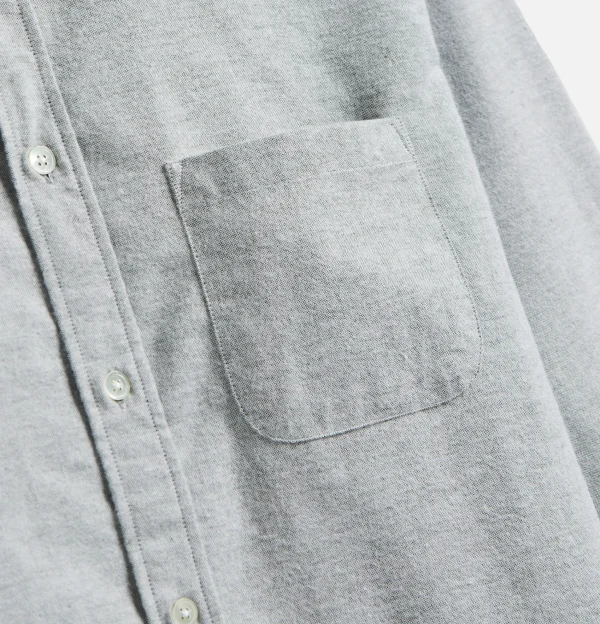 PORTUGUESE FLANNEL Chemises | Chemise Brushed Oxford Green