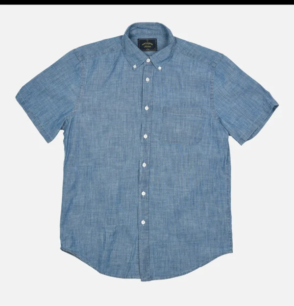 PORTUGUESE FLANNEL Chemises | Chemise Chambray Ss Blue