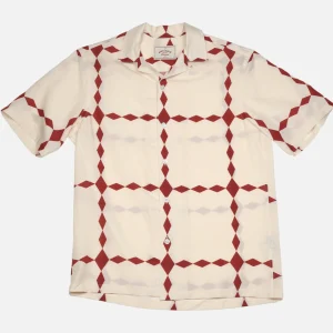 PORTUGUESE FLANNEL Chemises | Chemise Diamonds Ecru