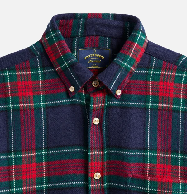 PORTUGUESE FLANNEL Chemises | Chemise Faru Blue