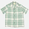 PORTUGUESE FLANNEL Chemises | Chemise Garden Plaid Shirt Green