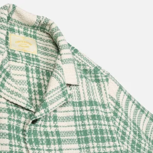 PORTUGUESE FLANNEL Chemises | Chemise Garden Plaid Shirt Green