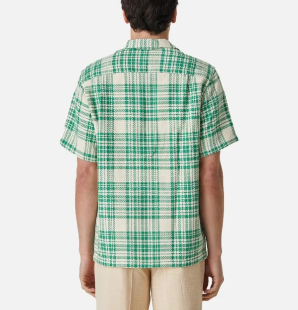 PORTUGUESE FLANNEL Chemises | Chemise Garden Plaid Shirt Green