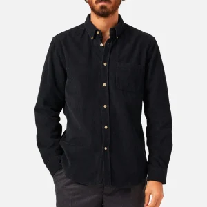 PORTUGUESE FLANNEL Chemises | Chemise Lobo Black