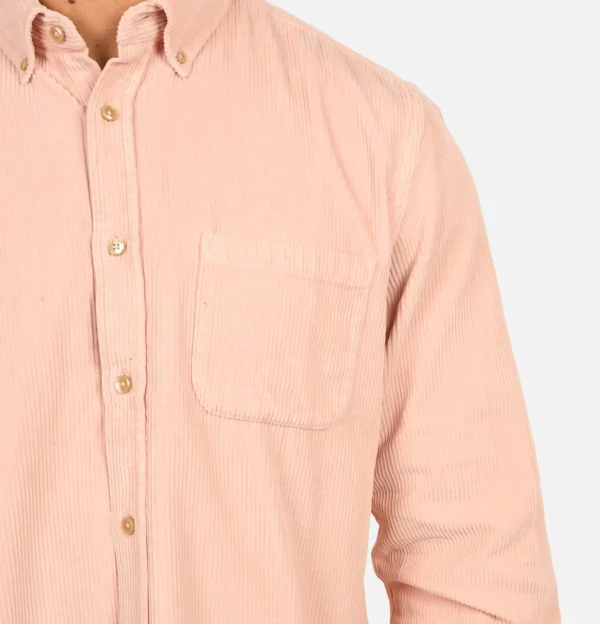 PORTUGUESE FLANNEL Chemises | Chemise Lobo Cord Old Rose