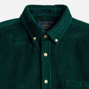 PORTUGUESE FLANNEL Chemises | Chemise Lobo Green