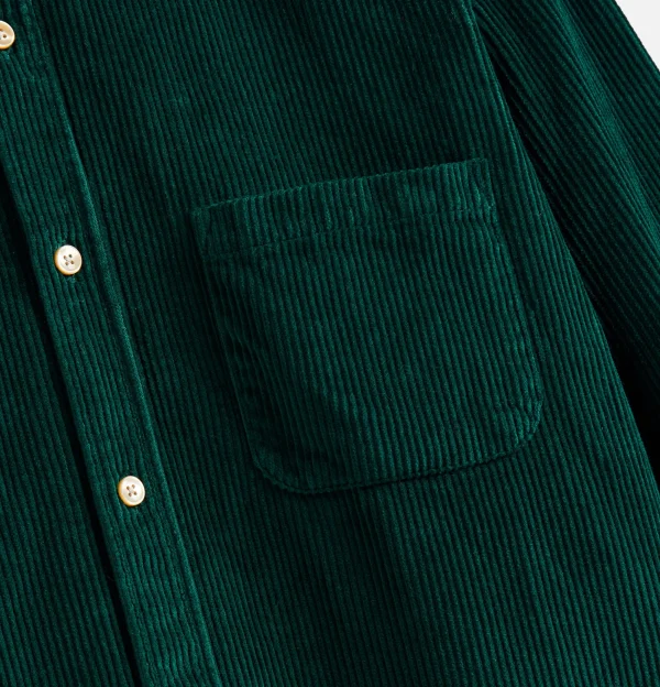 PORTUGUESE FLANNEL Chemises | Chemise Lobo Green