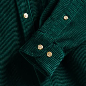 PORTUGUESE FLANNEL Chemises | Chemise Lobo Green