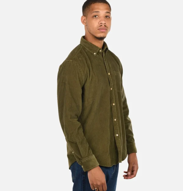 PORTUGUESE FLANNEL Chemises | Chemise Lobo Olive