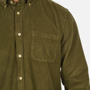 PORTUGUESE FLANNEL Chemises | Chemise Lobo Olive