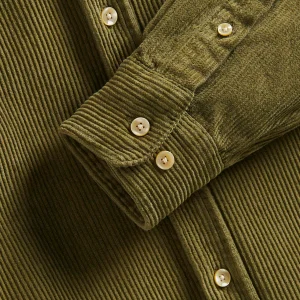 PORTUGUESE FLANNEL Chemises | Chemise Lobo Olive