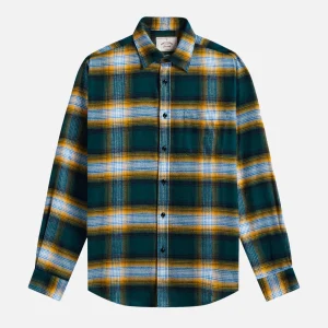 PORTUGUESE FLANNEL Chemises | Chemise Lousa Green