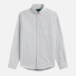 PORTUGUESE FLANNEL Chemises | Chemise Oxford Stripe Green