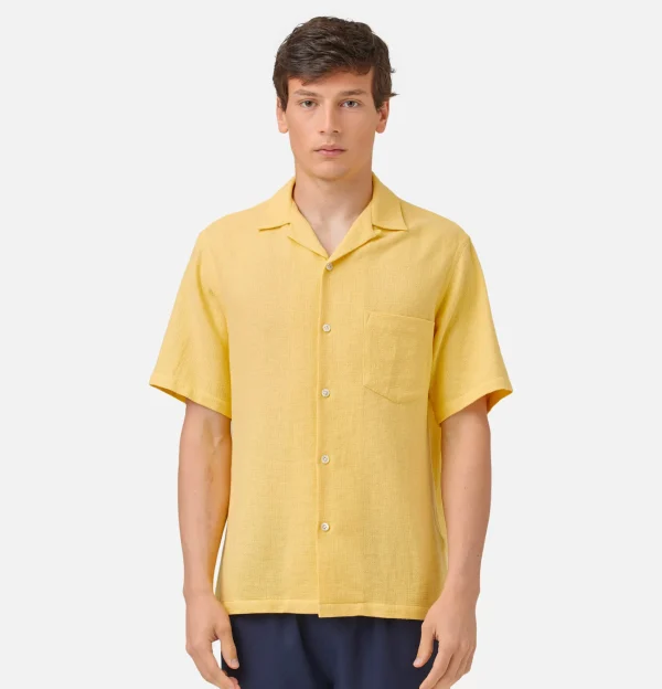 PORTUGUESE FLANNEL Chemises | Chemise Pique Yellow