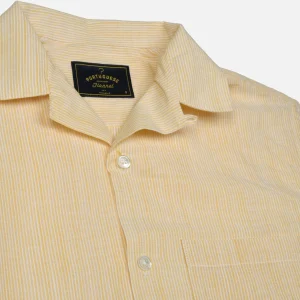 PORTUGUESE FLANNEL Chemises | Chemise Summer Blend Jaune