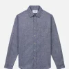 PORTUGUESE FLANNEL Chemises | Chemise Teca Indigo