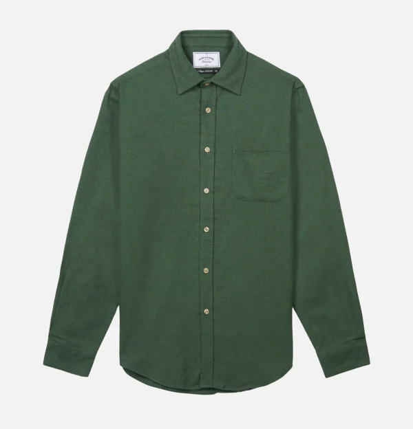 PORTUGUESE FLANNEL Chemises | Chemise Teca Moss Green