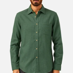 PORTUGUESE FLANNEL Chemises | Chemise Teca Moss Green