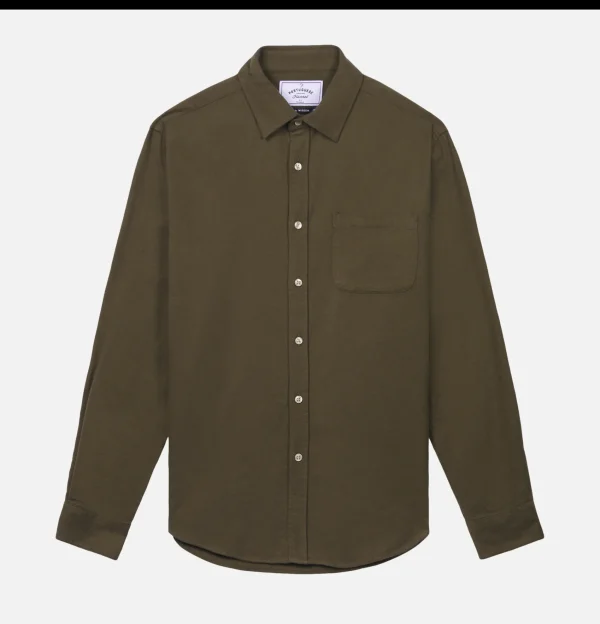 PORTUGUESE FLANNEL Chemises | Chemise Teca Olive