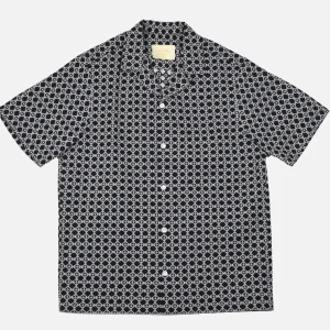 PORTUGUESE FLANNEL Chemises | Chemise Tile White Navy