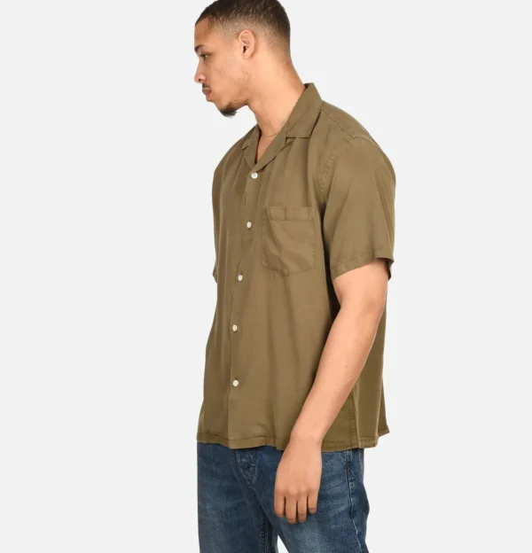 PORTUGUESE FLANNEL Chemises | Chemisette Dogtown Olive