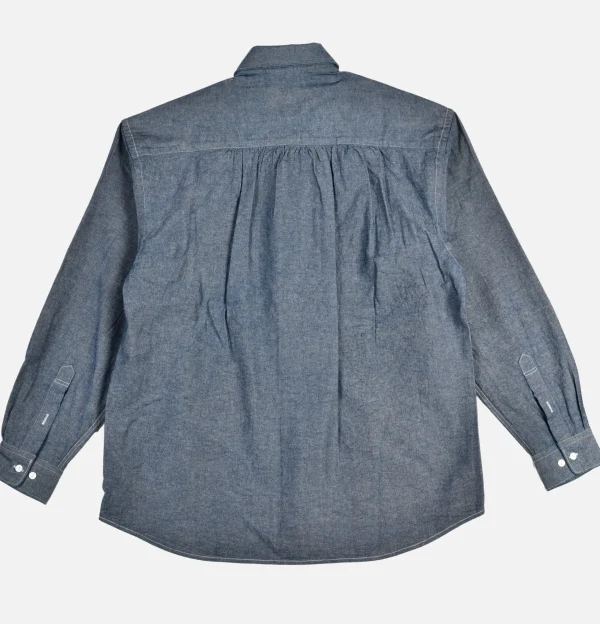 FRIZMWORKS Chemises | Cigarette Chambray Shirt Blue