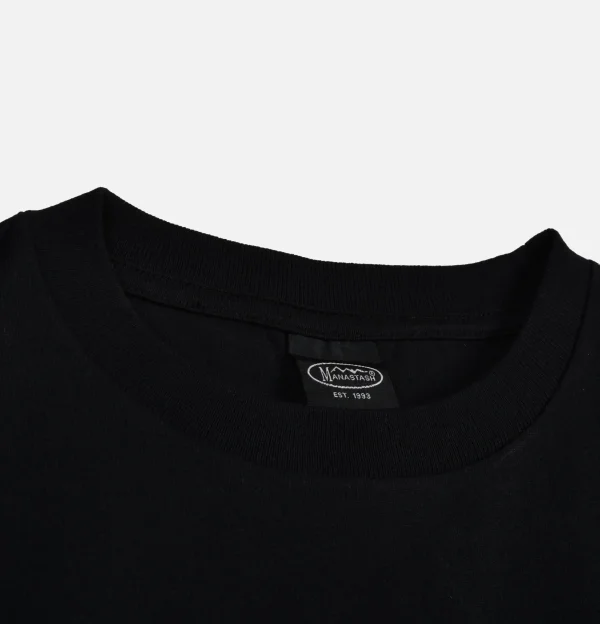 MANASTASH T-shirts | Citee Polepole Black