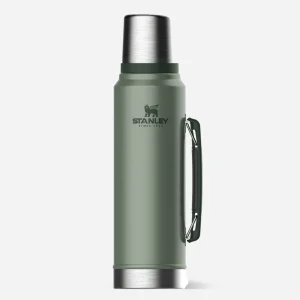 STANLEY 1913 Outdoor | Classic Legendary Bottle 1L Hammertone green