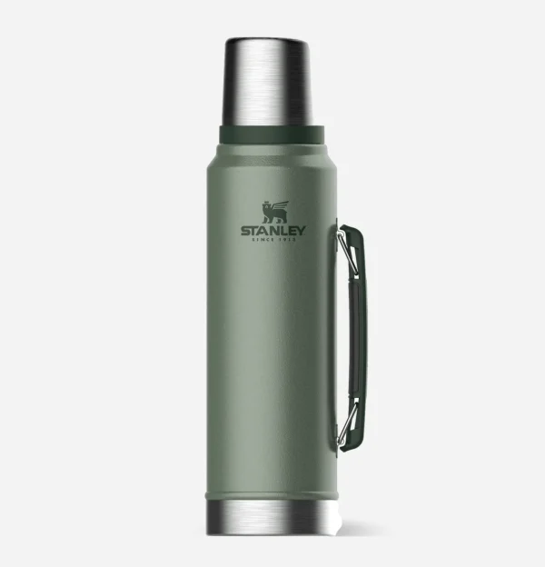 STANLEY 1913 Outdoor | Classic Legendary Bottle 1L Hammertone green